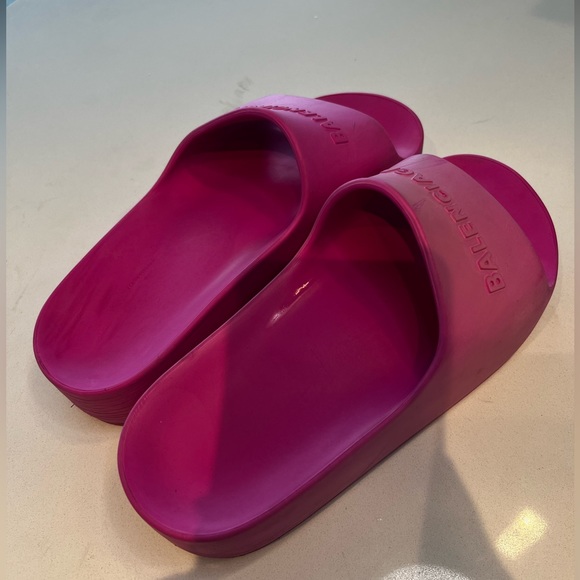 Balenciaga Shoes - Balenciaga slides, authentic pink colour